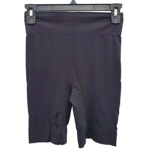 Jockey Woman's Black‎ Pull On Light Support Thigh Slimmer Shaper Shorts Plus XXL